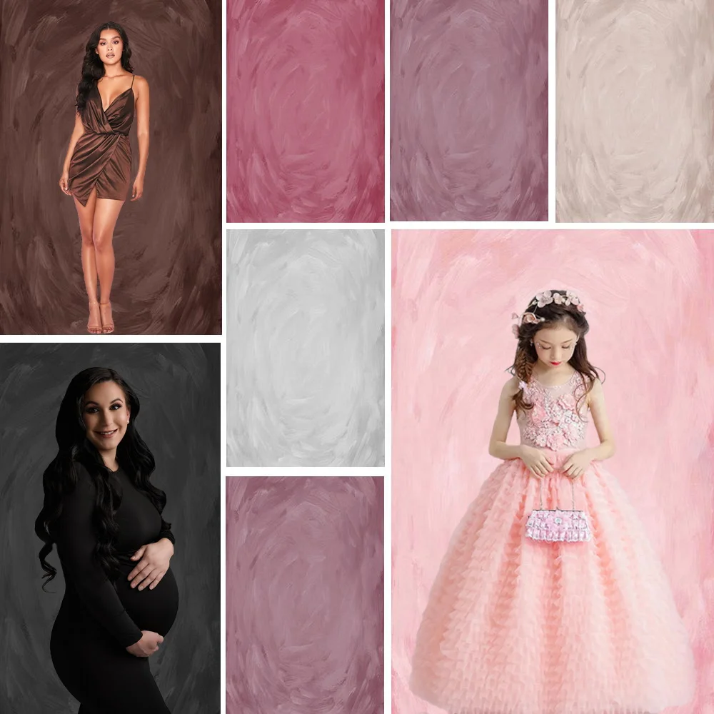 Abstract Texture Backdrops Solid Color Girl Boy Woman Man Portrait Pregnant Art Picture Photography Background for Photo Studio