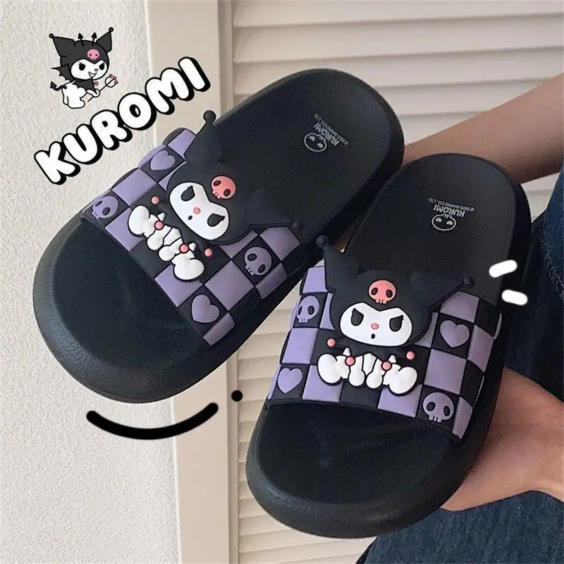 

Cartoon Sanrios Slippers Hello Kittys Cinnamoroll Kuromi Kawaii Cute Home Bathing Non-Slip Slippers Beach Slippers Children Gift