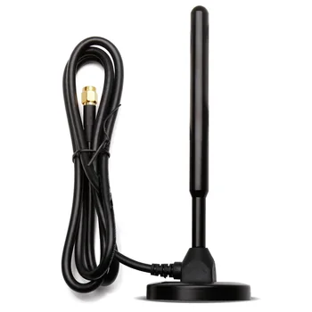 Antenne Lora longue portée avec base magnétique, antenne SMA mâle, amplificateur de signal radio jambon, communication Internet, 35dbi, 433MHz
