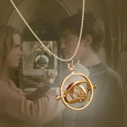 2024 New Harris Potter Necklace Wand TimeTurner Hourglass Thief Pendant Necklace Gift Changed To Bubble Bag Shipping Not Fragile