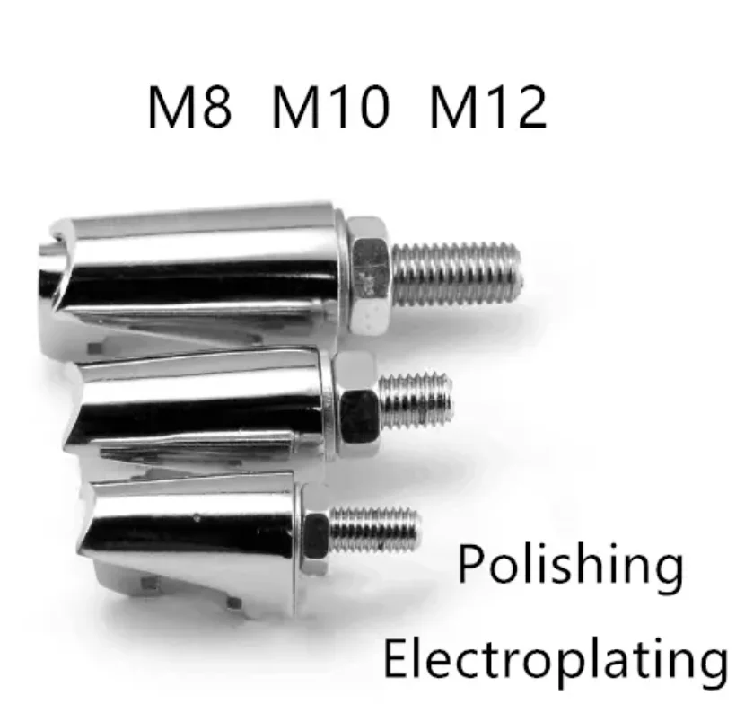 

M8 M10 M12 Stainless Steel IOS Type Vacuum Hook Bolt Vacuum Double Side Pipe Tri Clamp ISO Hook Groove Hook Type Clamp