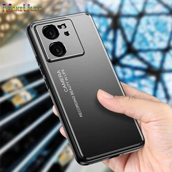 Matte Metal Case for Xiaomi 13T Pro Case Silicone Bumper Shockproof Cover for Xiaomi 13 12 12S 13T Pro 12X 14 Ultra Case