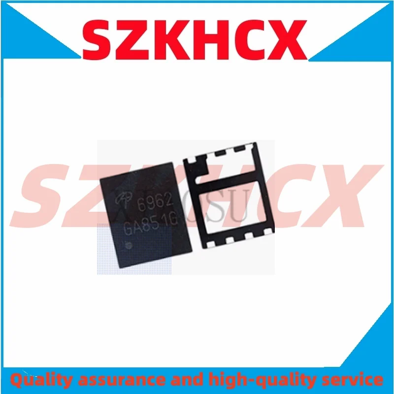 10PCS/LOT AON6962 AO6962 6962 QFN-8