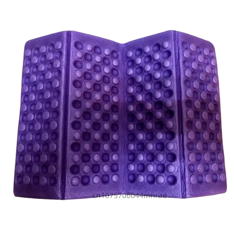 야외 캠핑 매트, XPE 폼 4단 접이식 안티 튀는 방수 휴대용 방습 피크닉 매트