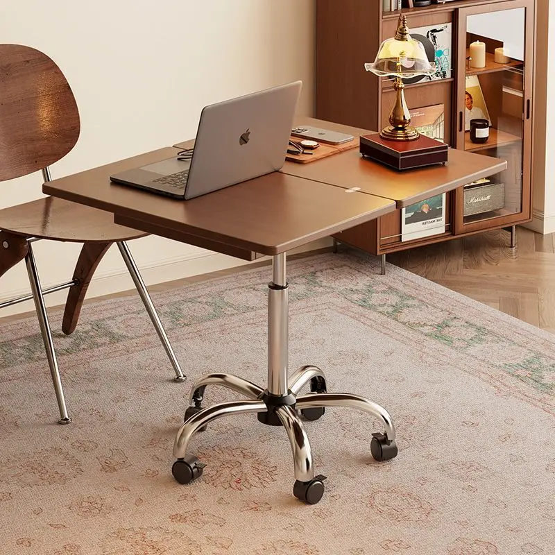 ss-Creative Light Lifting Coffee Tables Dining Table Home Living Room Dual-purpose Rack Sofa Movable Medieval Small Tables