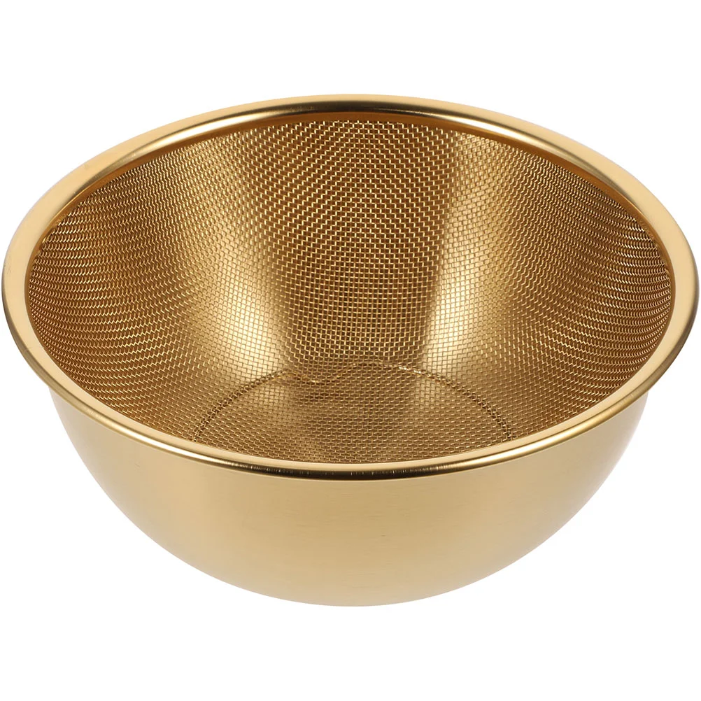 

Premium Multi-use Practical Drainer Food Basket Draining Basket Kitchen Strainer Bowl Mesh Strainers For Kitchen for Home