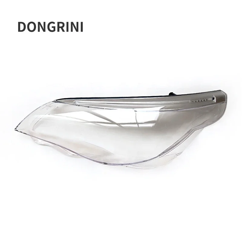 car Transparent Headlight Lens Cover for BMW E60 2005-2011