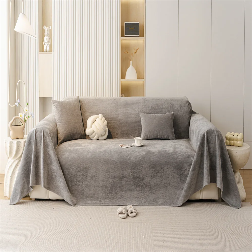 

Чехол на полотенце для дивана, простой высококачественный цельный чехол для диванной подушки, одеяло, полное покрытие, чехол для дивана