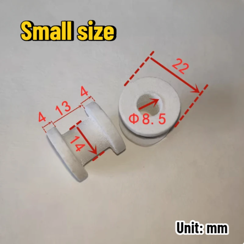 10 шт. фарфоровая стойка с корундовым валом для промышленной печи сопротивления H-образная керамическая стойка