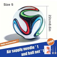 Football Men and Women 2014 Competition Size 5 Pu Adult Futebol Outdoor Sports Training Ball Professional Thickened Team Football