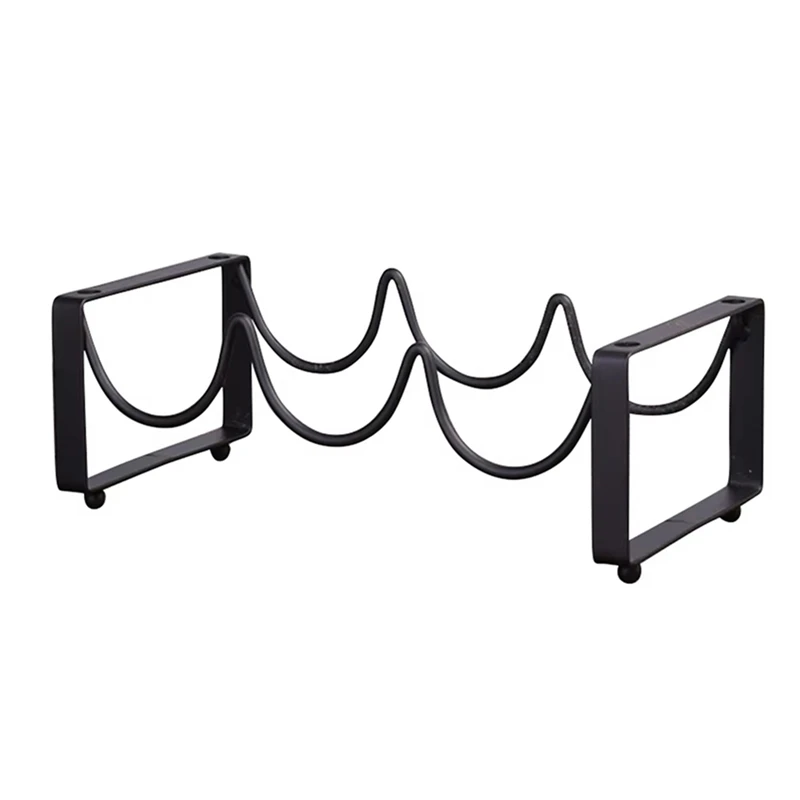 

Wave Shaped Wine Display Stand Wine Bottle Display Rack Multi Groove Wine Holder Cabinet Shelf Organizer Bar Tools