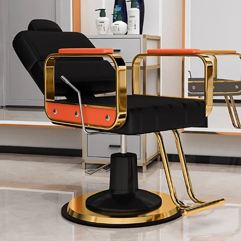 

Personalized Beauty Barber Chair Nordic Salon Delicacy Fashion Hairdresser Chair Simple Beauty Kapperstoel Hair Furniture