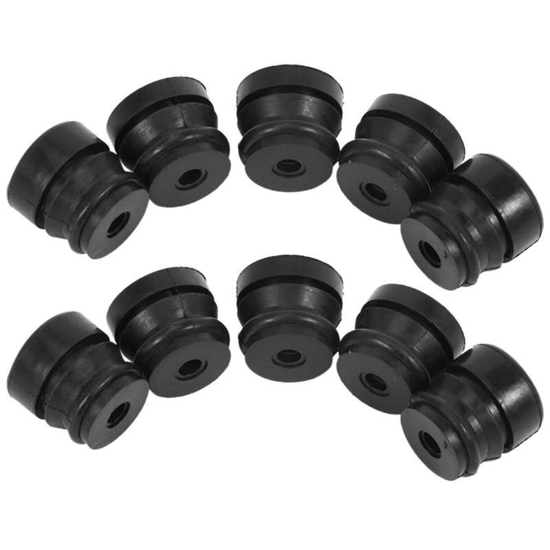 ABKO-10Pcs Tool Parts Chainsaw Spare Parts AV BUFFER SHOCK MOUNTING Daper Annular Buffer For Chinese Chainsaw 4500/5200/5800