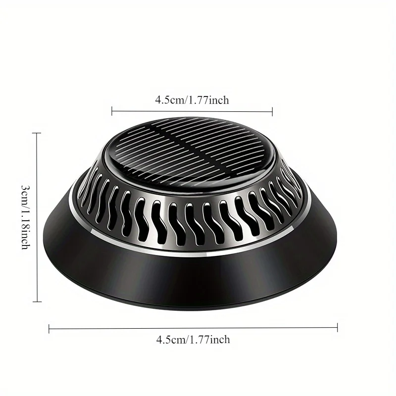 Solar Car Air Fresheners Auto Rotating Solar Aromatherapy Vehicle Decoration Car Fragrance Durable Car Interior Acesssories - Image 6