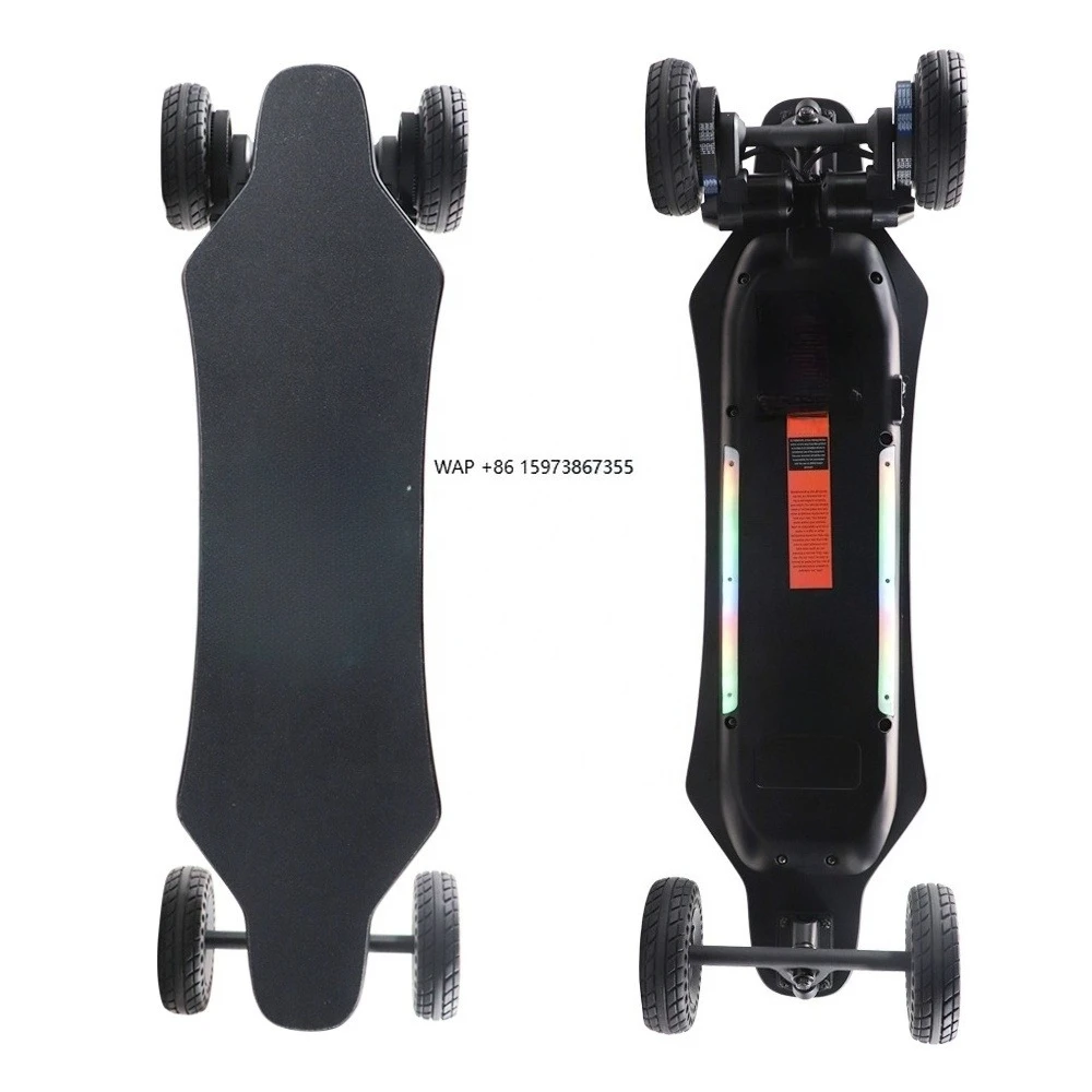 

can customize 1000W electric skateboard DIY longboard all-terrain belt motor all-terrain longboard Suv longboard