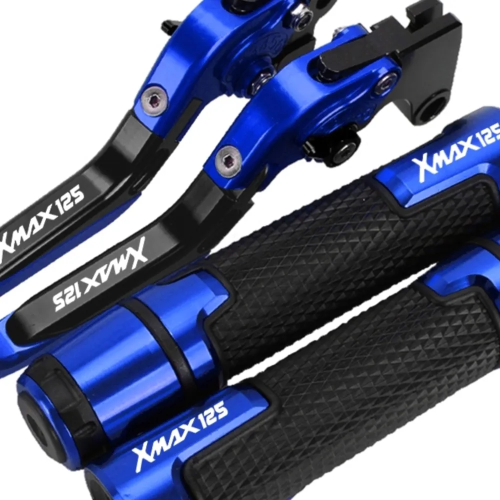 For Yamaha XMAX 125 200 250 400 2014-Present CNC Clutch Lever Brake Lever Set Adjustable Folding Handle Levers Motorcycle Parts