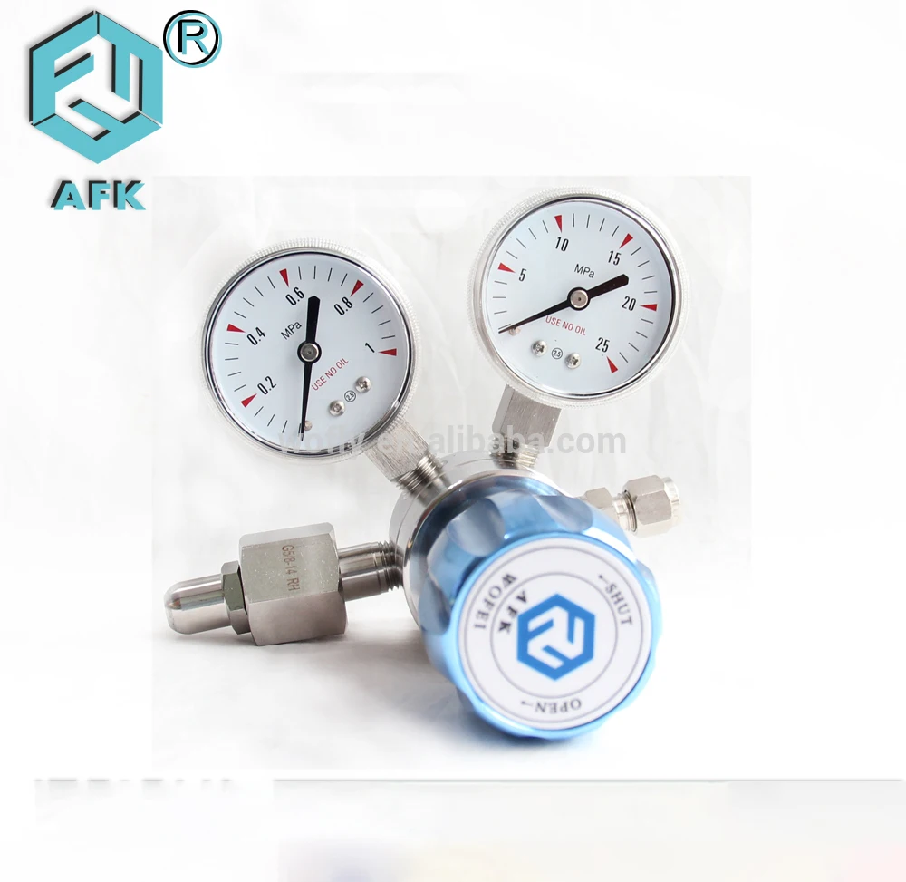 Stainless Steel Medical CO2 Gas Regulators Digital Pressure Regulator