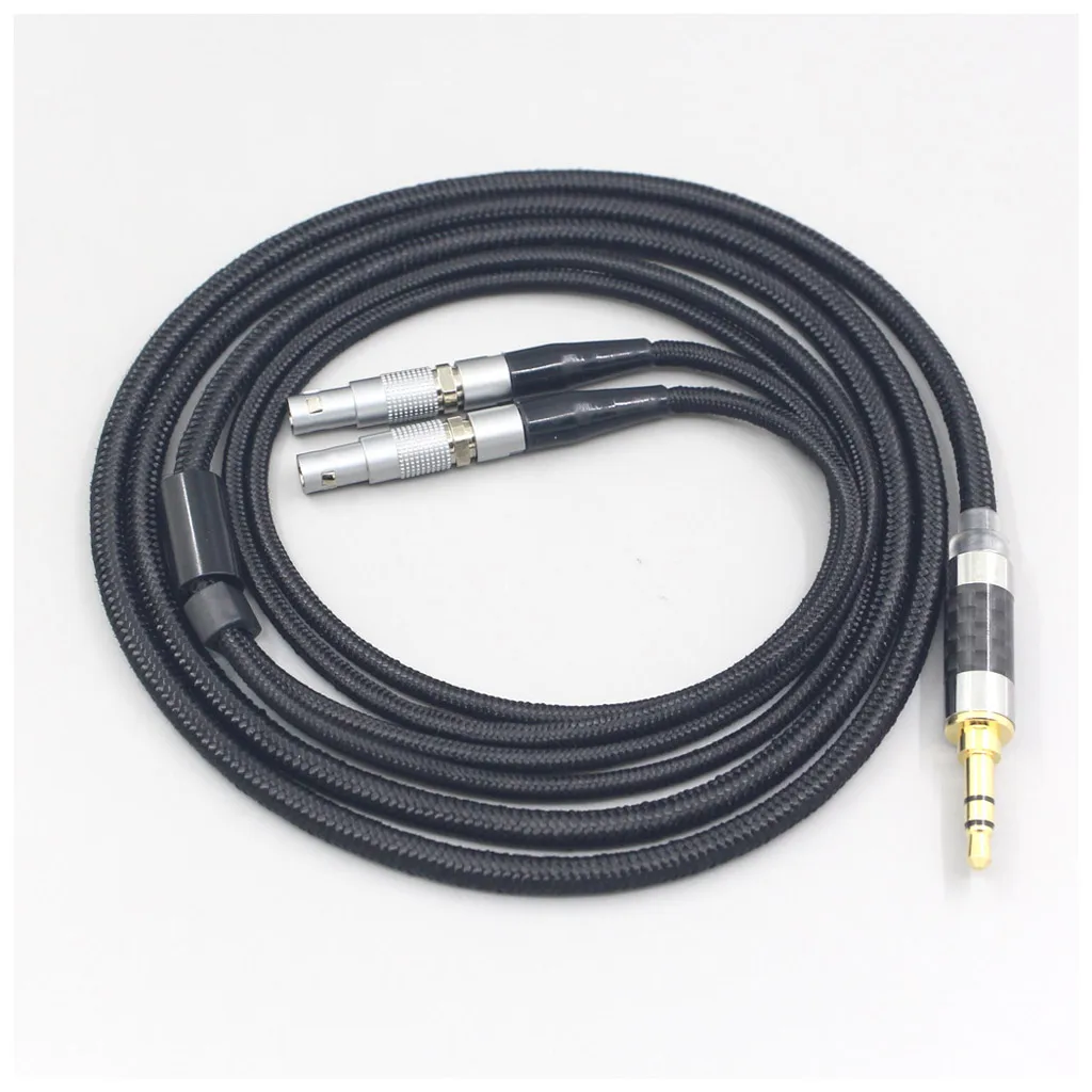 

6.5mm XLR Super Soft Headphone Nylon OFC Cable For Ultrasone Veritas Jubilee 25E 15 Edition ED 8EX ED15 Earphone LN007529