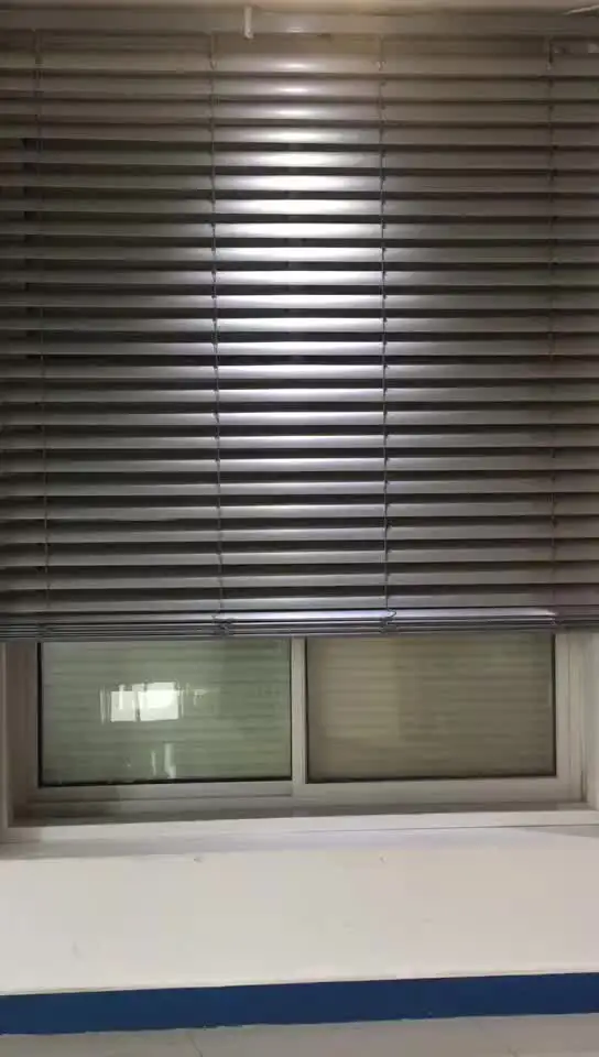 aluminium glass blinds jalousies window roller shutter blinds