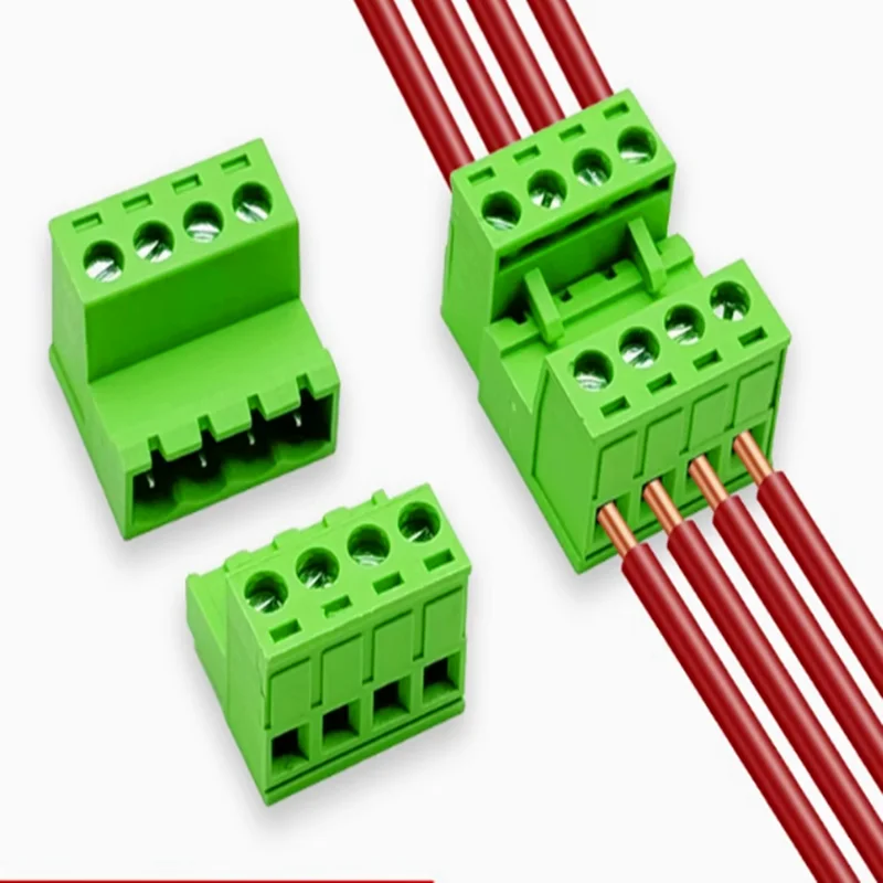 10sets  Solderless pluggable terminals KF2EDG5.08-2p/3p/4p/5p/6p/7p/8p/9p/10p/11p/12p/14p/16p  Pitch 5.08MM  Butt-terminal block