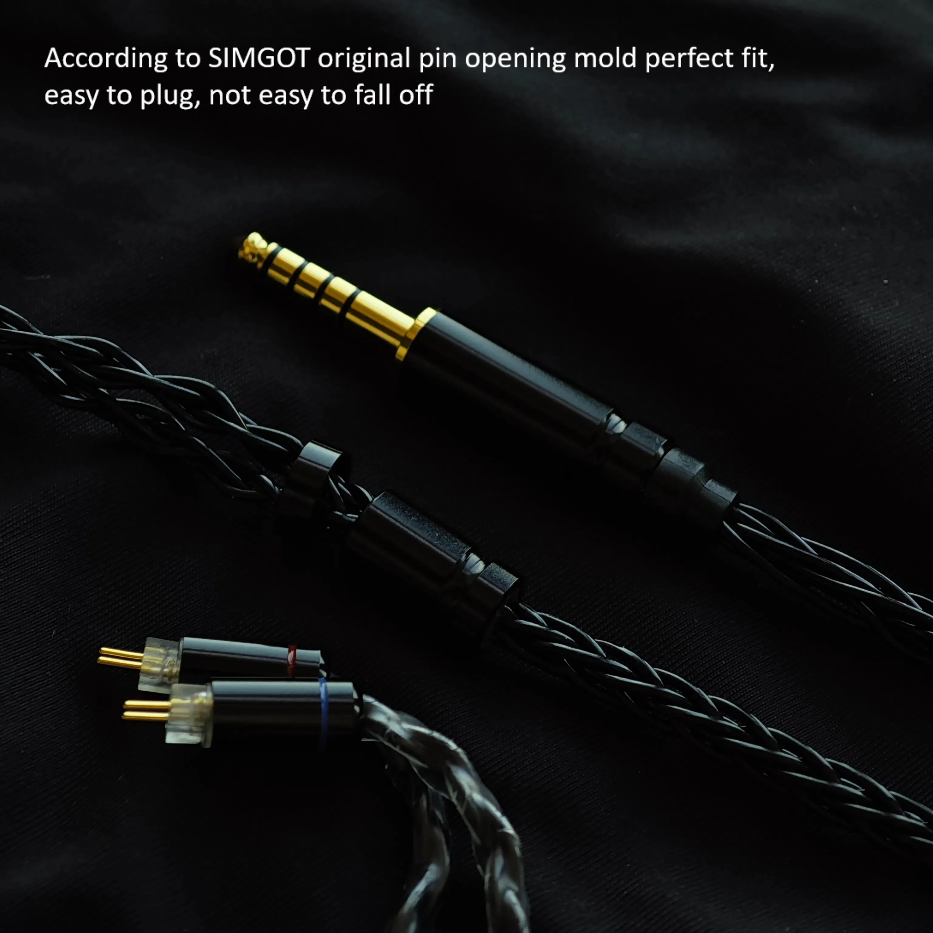 Simgot-Kopfhörer kabel 8-adriges occ-beschichtetes Upgrade-Kabel Kopfhörer kabel 3,5mm für Simgot em2r em1 mt1pro en1000 en700pro ek3