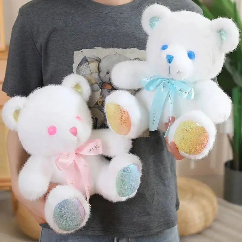 

Cute Teddy Bears Stuffed Plush Toys Bear Animal Plushies Dolls Soft Pillow Valentine's Day Gifts Kids Birthday Home Party Decor