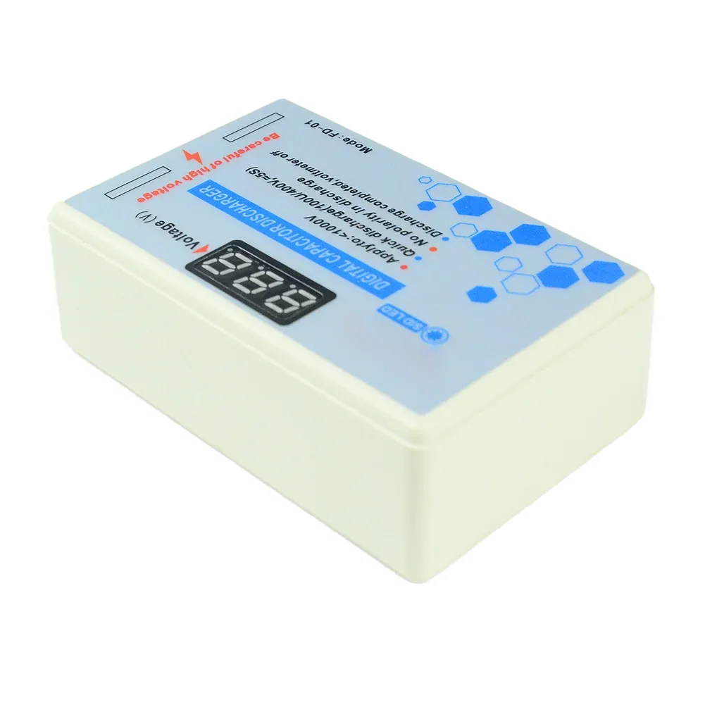 Electronic Capacitor Discharger 1000V Digital Model for Fast and Reliable Discharge with Built in Protection for Safe Operation