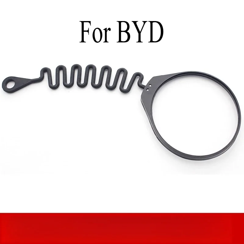 BYD Qin/Song/Tang/F3 Fuel Tank Cover w/ Anti-Loss Cable - Image 4