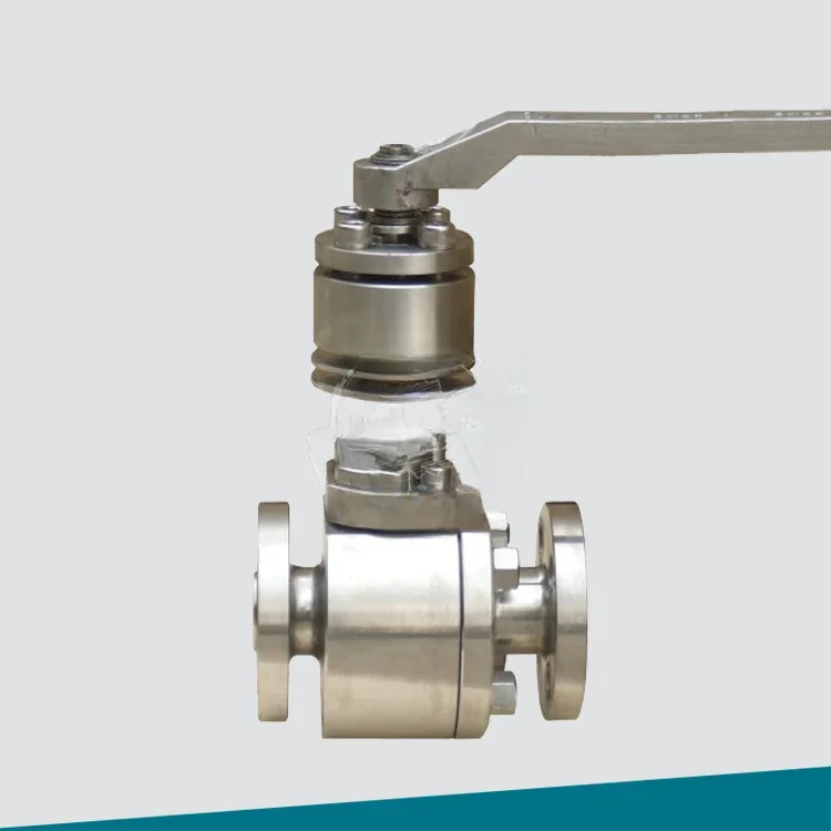 F316L forged steel three-piece flange ball valve high temperature and high pressure Q61N-320R3 American standard fixed ball