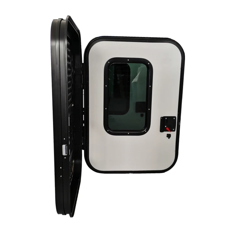 Teardrop RV Door Off Road for Caravan Camping Travel Motorhome Camper Van Trailer Boat with Lock