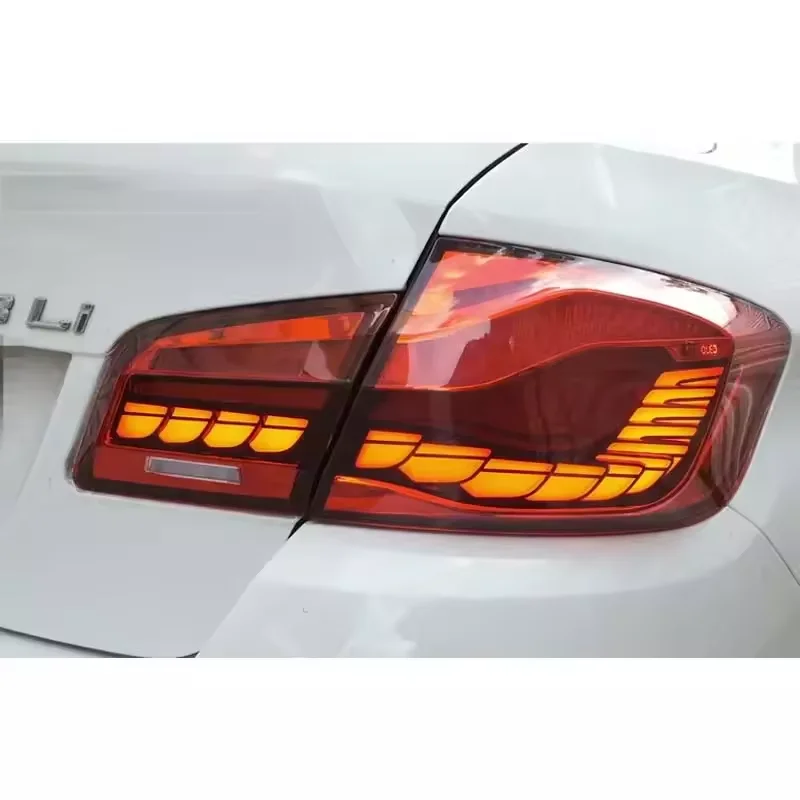 SJC-luces traseras LED para coche, accesorio de estilo GTS para BMW F10, F18, M5, serie 5, años 2011 a 2017