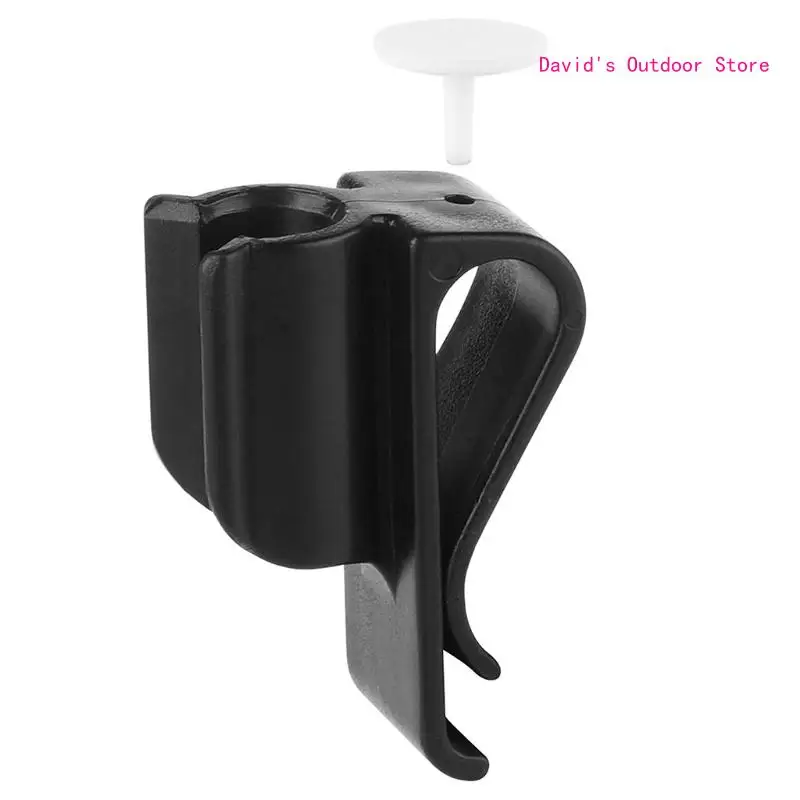 14 pezzi borsa da golf clip su putter morsetto portaoggetti durevole ABS nero mettendo clip accessori da golf per X3UA