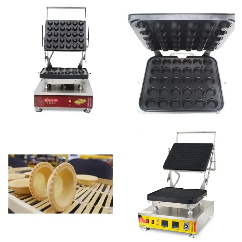 New Low Price Egg Tart Shell Making Machine with Free Mold Automatic Pastry Cup Forming Equipment for Home or Commercial Use