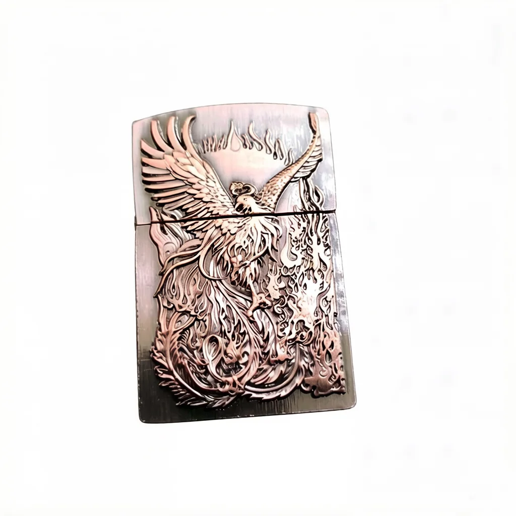 DIY Metal Badge Sticker Decoration Parts Accessories Phoenix Nirvana For ZP Zorro Lighters