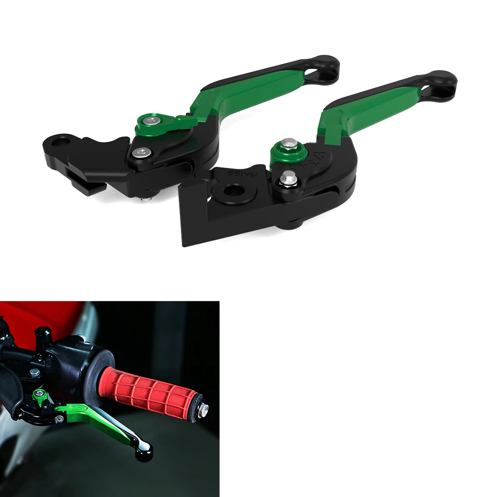 Motorcycle Fit For Kawasaki ZX-10R ZX-10RR 2016 2017 2018 2019 2020 Adjustable Folding Extendable Lever Brake Clutch Lever Brake