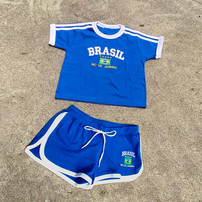 

Новый повседневный летний топ с круглым вырезом и пэчворком, бразильские шорты, мужская модная футболка стандартного кроя из ацетата для весны и лета