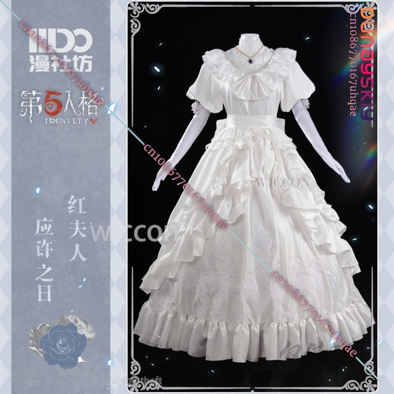 Anime juego Identity V Cosplay Loody Queen disfraz Mary Lolita vestido peluca mujer Halloween Navidad traje de boda elegante personalizado