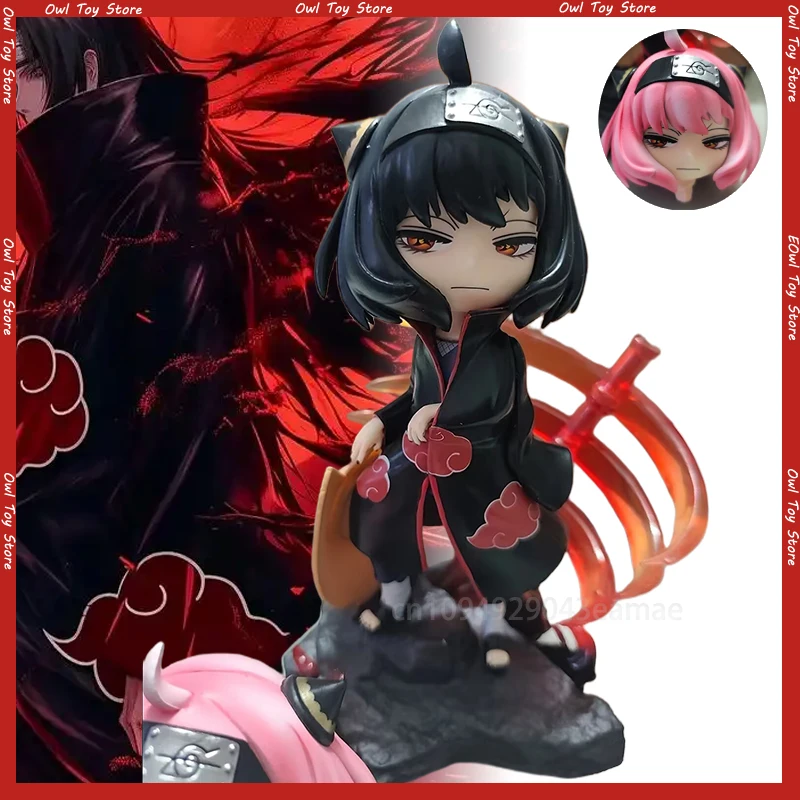 

Anime Spy X Family Anya Figure Cute Anya Cos Itachi Pvc Action Figure Collection Model Doll Toy For Kid Halloween Birthday Gift