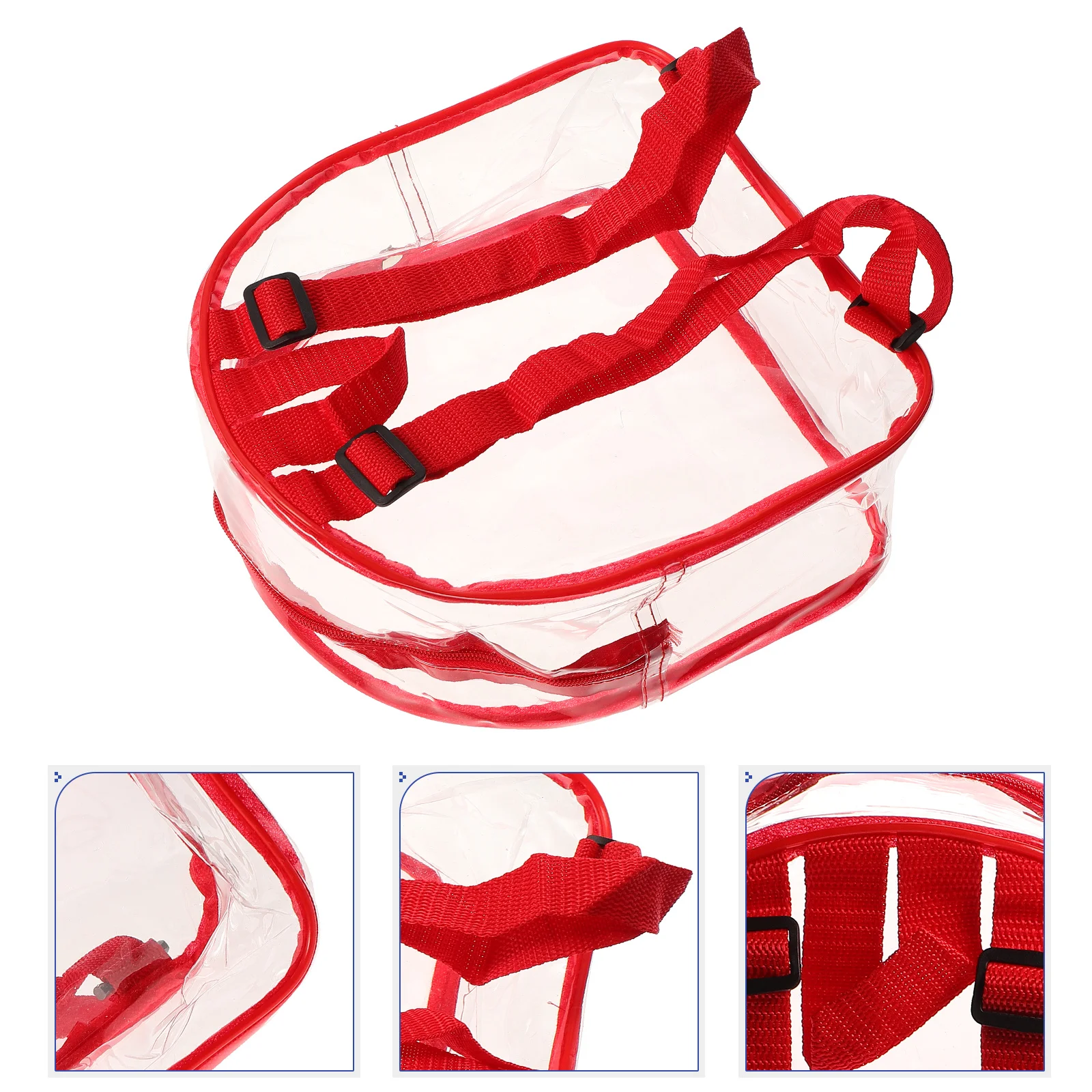 

Summer Beach Bag Clear Backpack Transparent Lightweight Durable Pvc Festival Concert Stadium Approved Travel Bag For Women