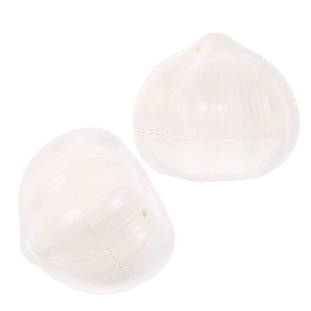 

2Pcs Manual Garlic Presser Sturdy Easy Clean Minced Tool Kitchen Gadget Home Use Manual Garlic Presser Kitchen Gadget