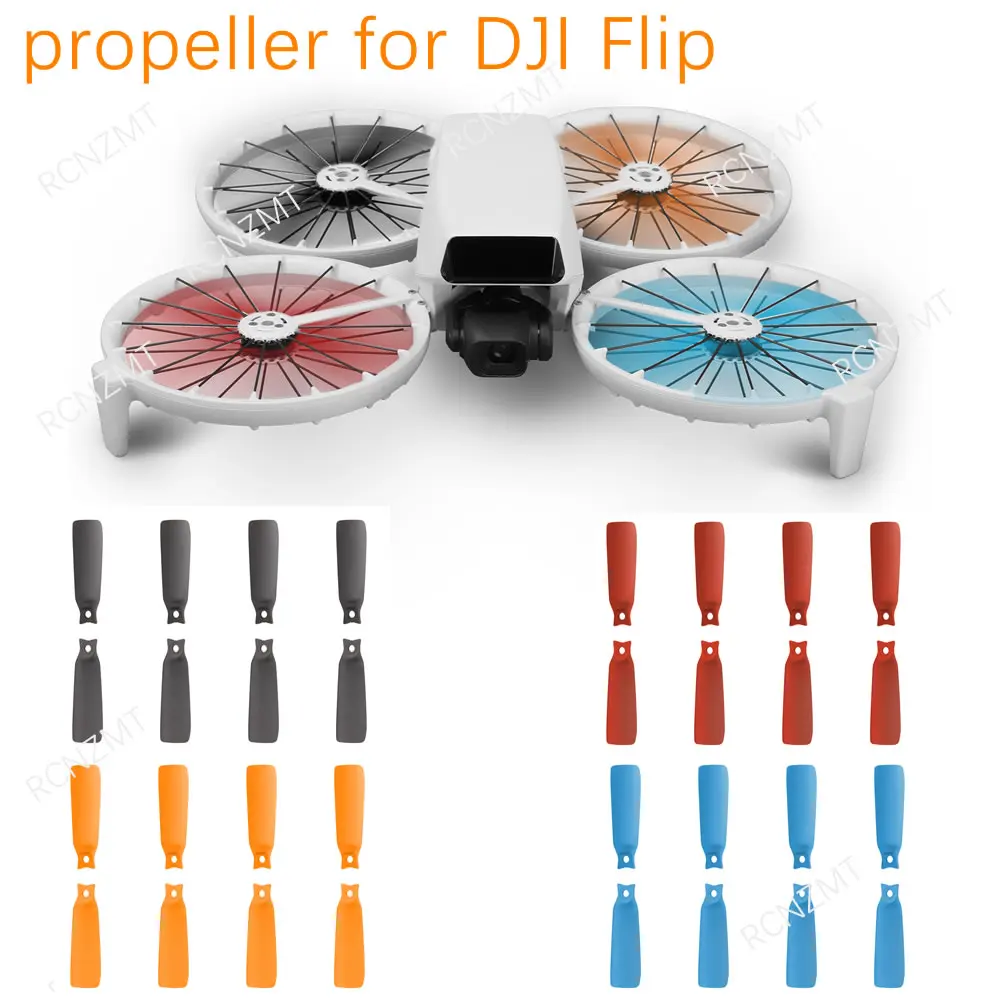 For DJI Flip Propeller 4022F Colorful Propeller Lightweight Silent Wing Personalization for DJI Flip Accessories