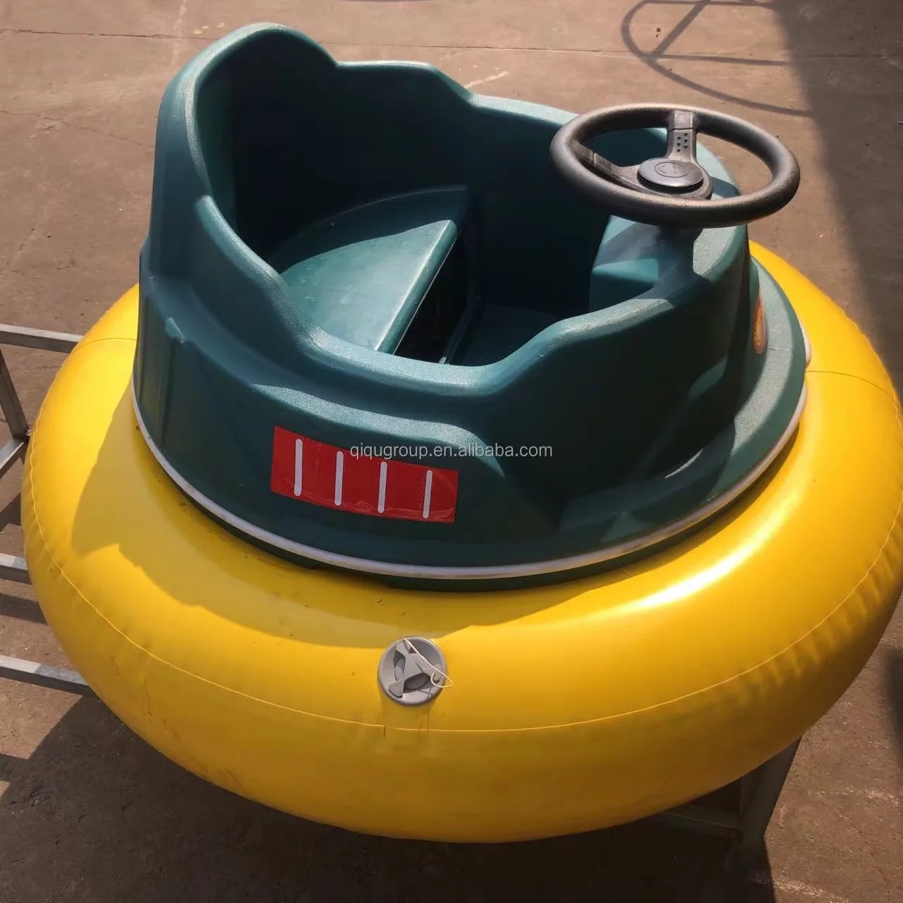 HDPE Material Electric Kids Mini Amusement Rides Aqua UFO Bumper Boat