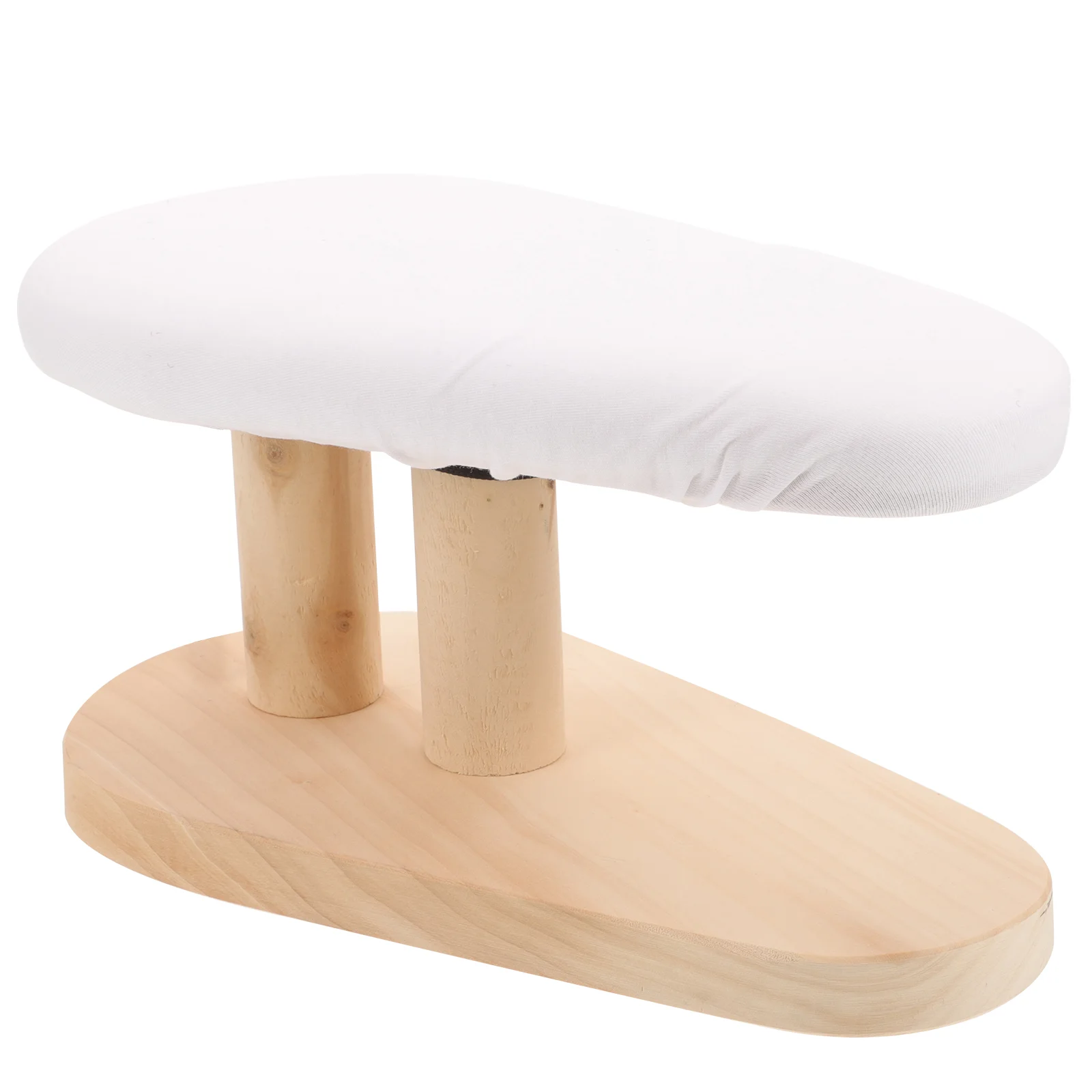 Dry-cleaning Ironing Board Stool Accessory Household Clothes Pad for Home Wooden