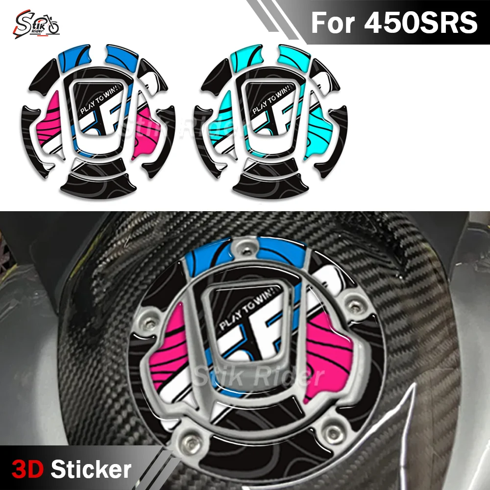 

450SRS Motorcycle Tank Pad Side Stickers For CFMOTO 450SR S 450 SR 2023 2024 2025 Grips Gas Fuel Oil Knee Protector Decals