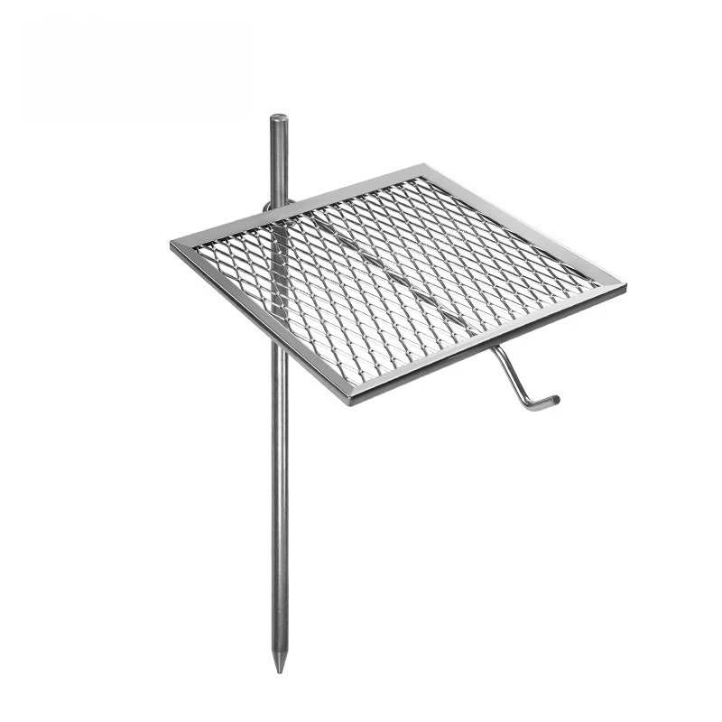 

BBQ grill BBQ grill outdoor picnic stove camping portable barbecue gr assembled iron frame