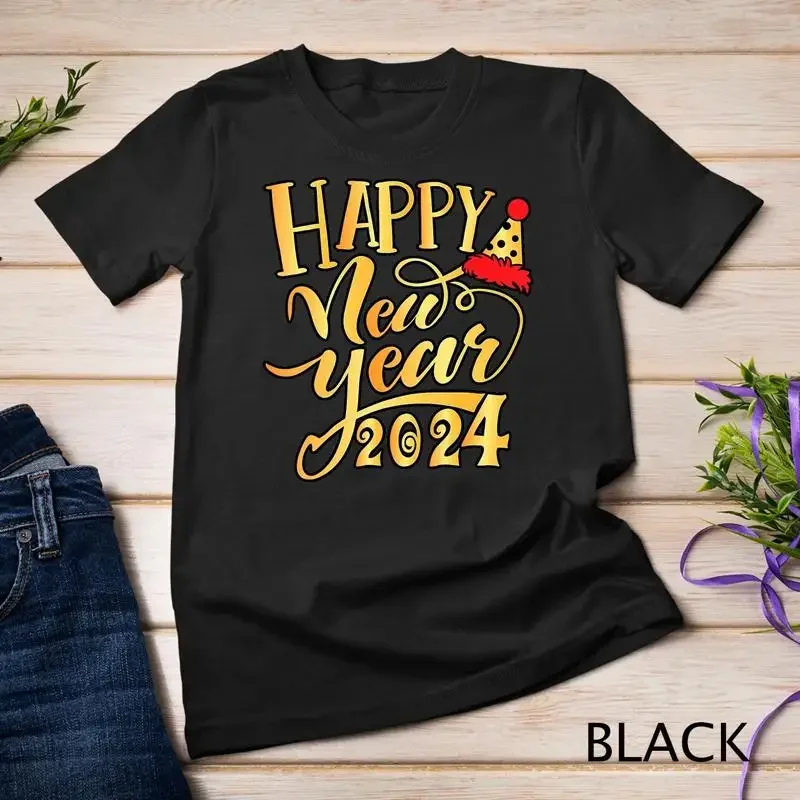 New Years Eve Party Supplies 2024 Happy New Year 2024 T Shirt Unisex T shirt