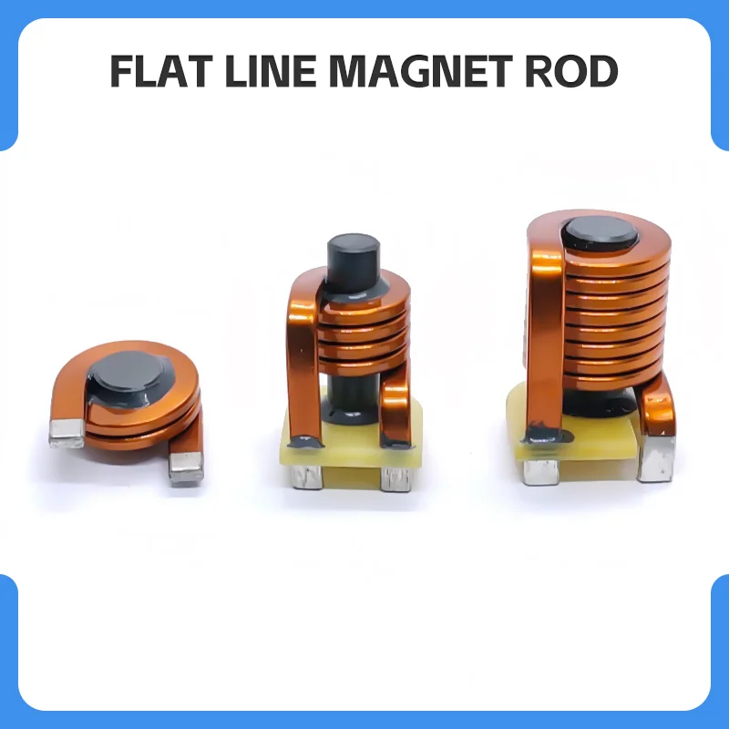High Current Flat Copper Wire Magnet Wire Inductor 0.22uH 70A R8*8.5 1.8Wire Filtering Energy Storage Direct Plug Inductor