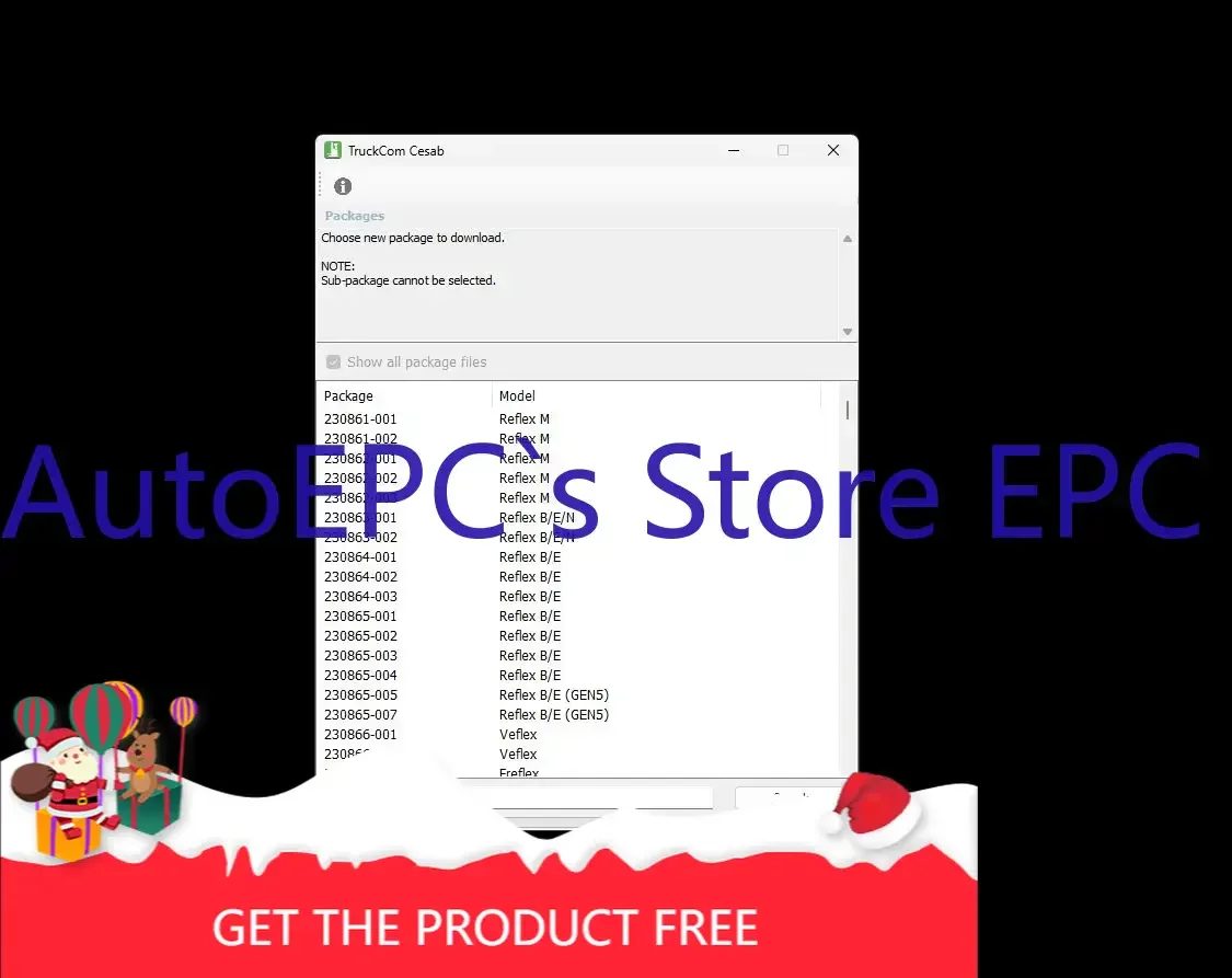 

База данных AutoEPC Cesab TruckCom