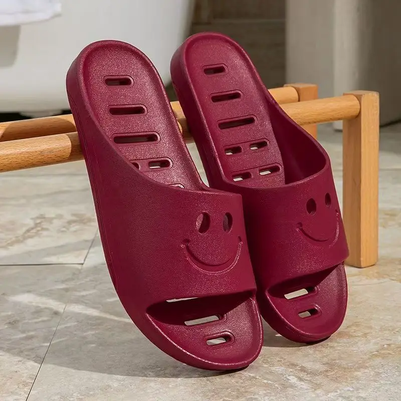 صيف جديد الرجال التجفيف السريع شباشب حمام لينة وحيد عدم الانزلاق الجوف خارج الأحذية وحيد حقن صب النعال المنزل #4