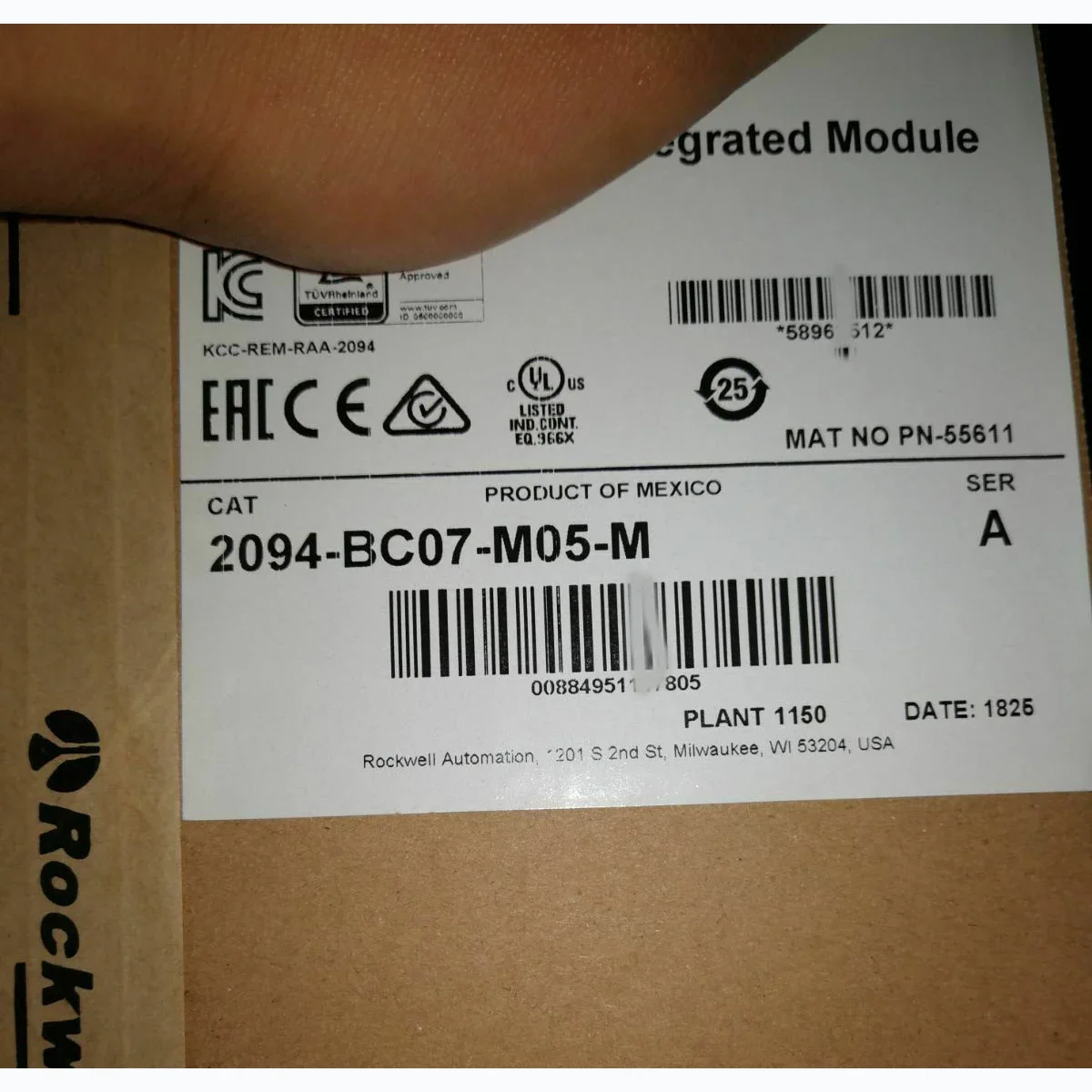 1PC Kinetix 6000 Integrated Axis Module 2094-BC07-M05-M Fast Shipping